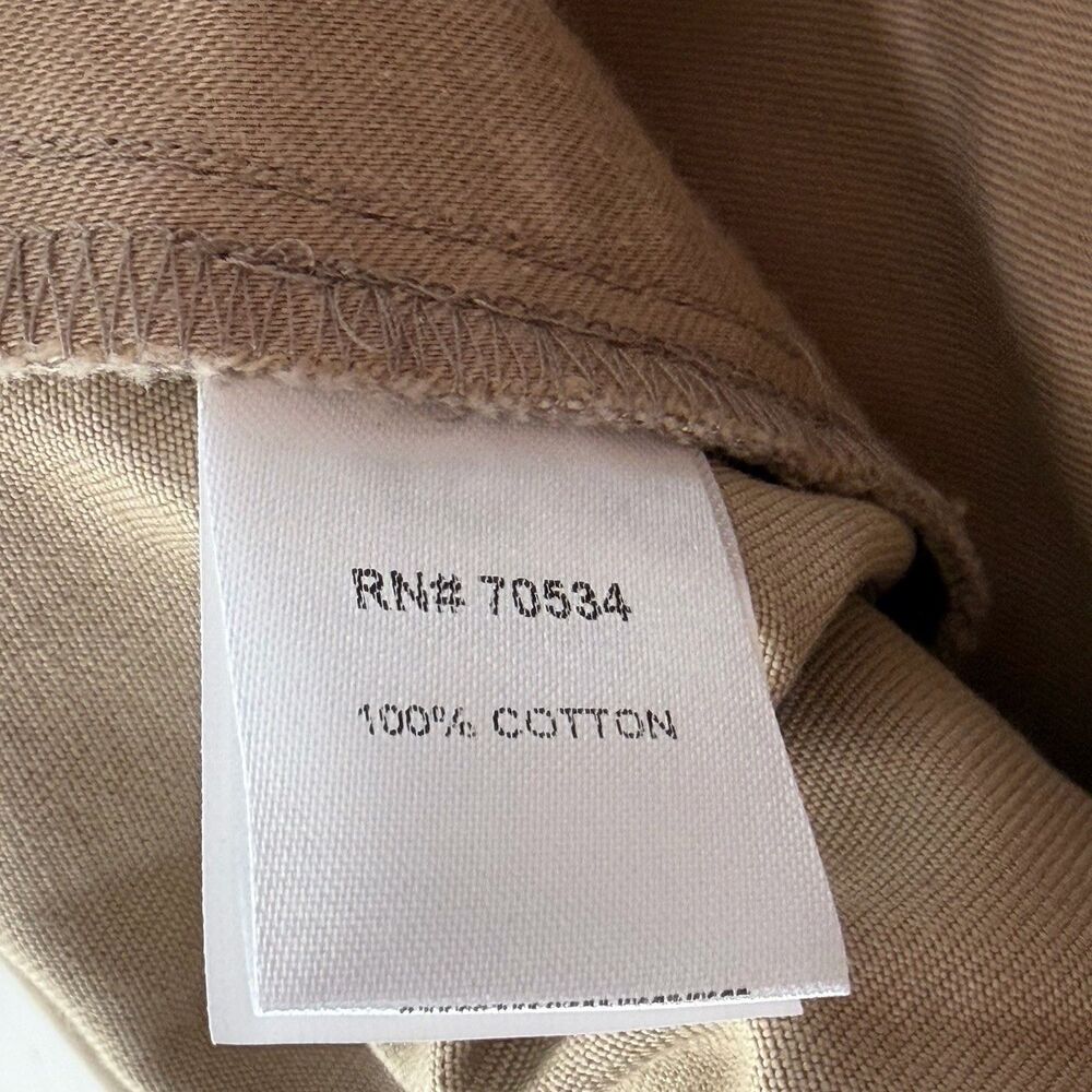 Orvis Ultimate Khakis Mens 42x30 Pants NWT Pleated 100% Cotton Beige Chino New - Picture 5 of 5